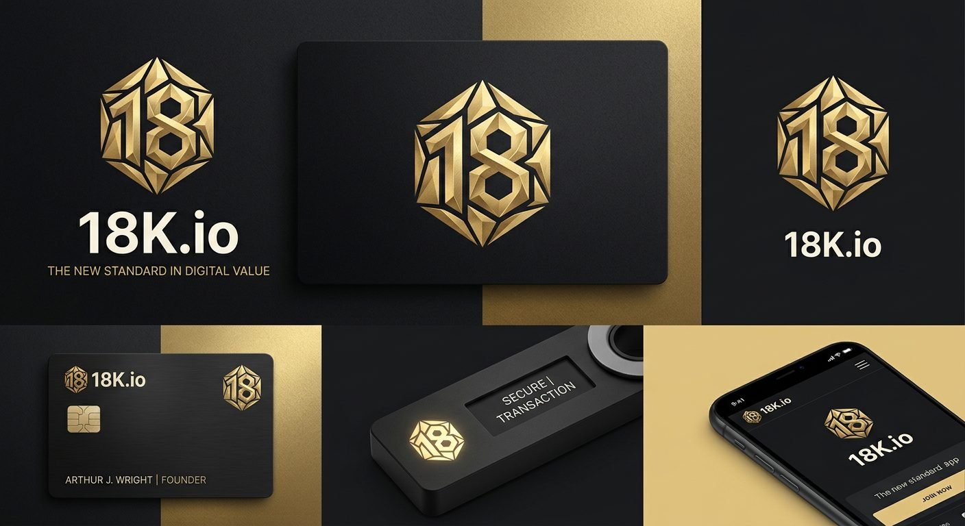 18k.io identity system across cards, hardware and mobile